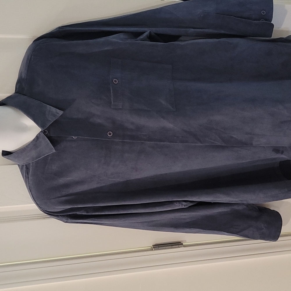 Vintage Suede Feel Mario Ferrari shirt